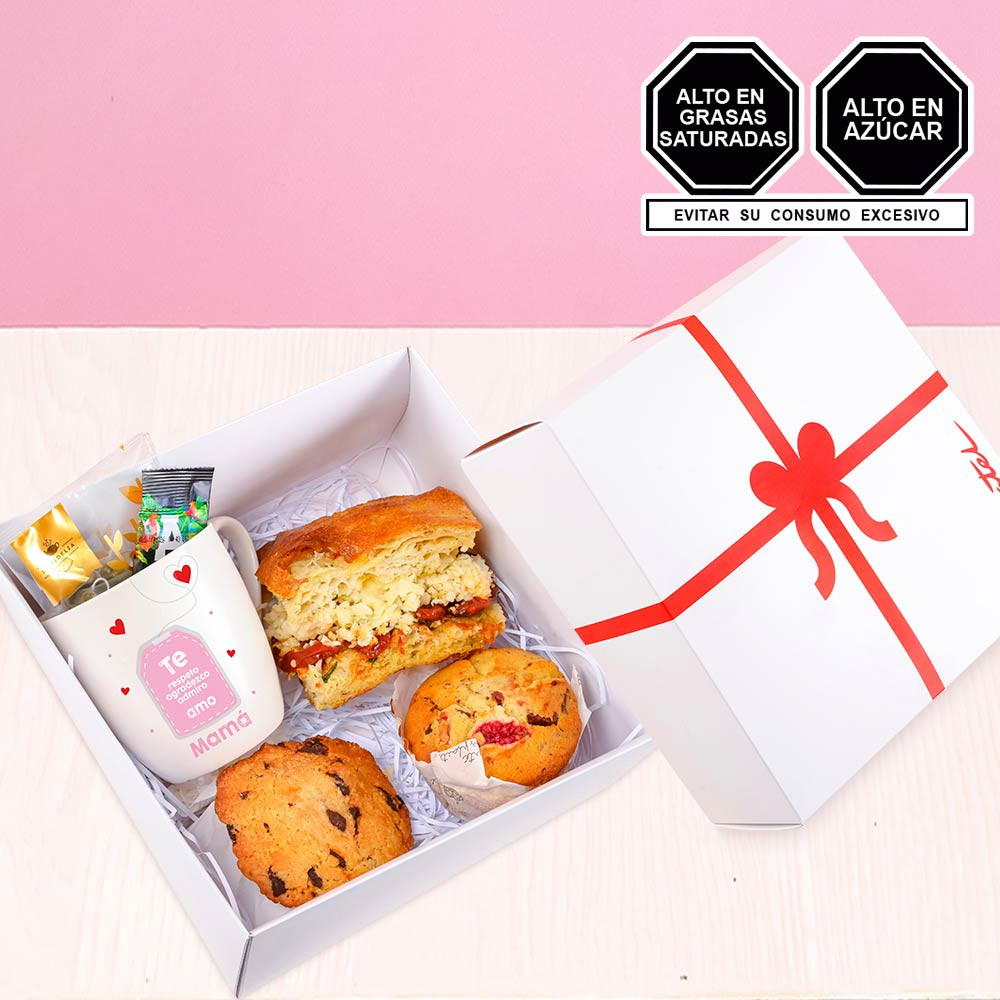 Desayunos delivery dulce detalle para mamá Rosatel