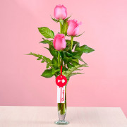 Florero Armonía 3 Rosas