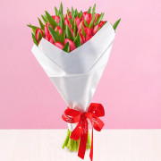 Ramo Amor con 50 Tulipanes Rojos