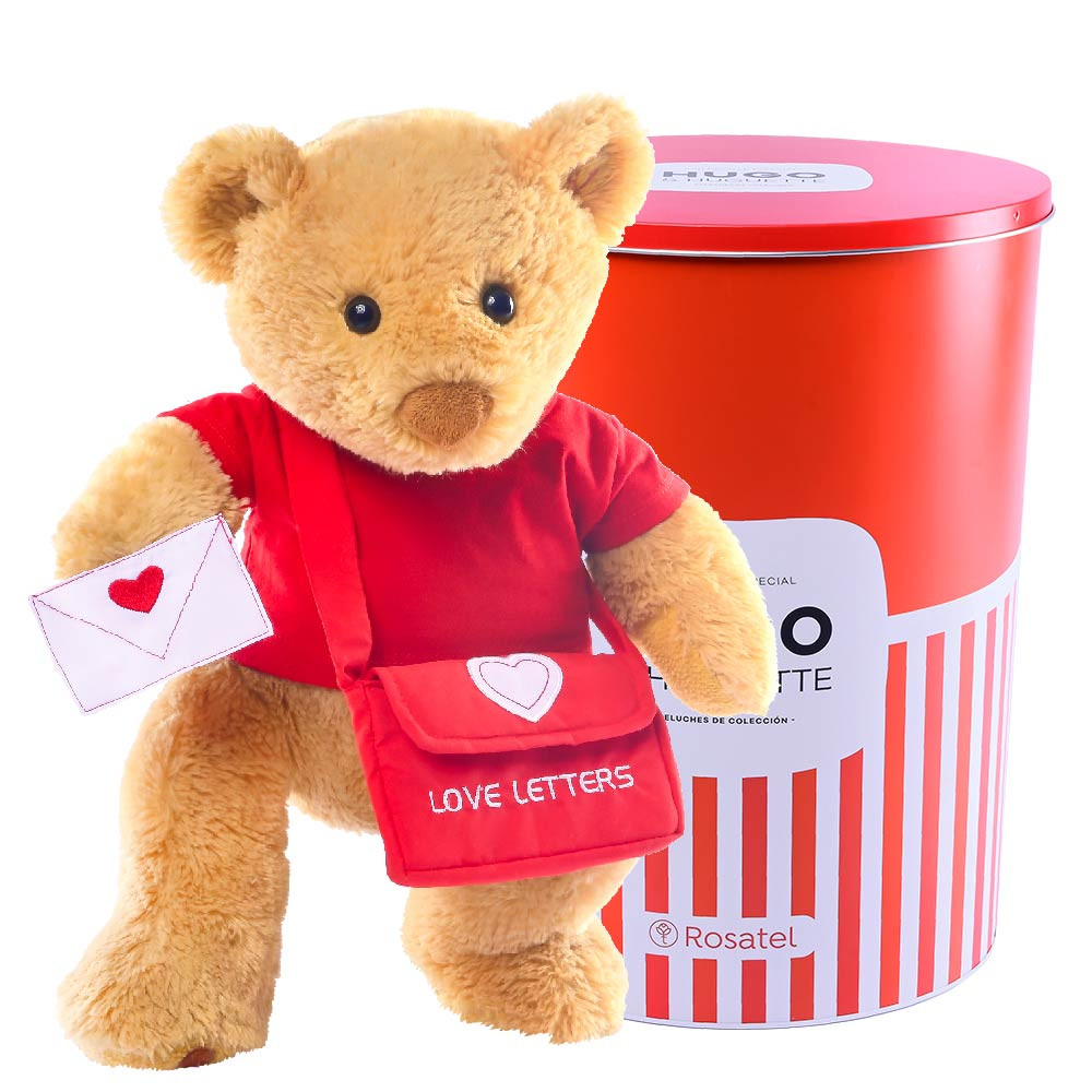 Peluche Hugo Mensajes de Amor Rosatel