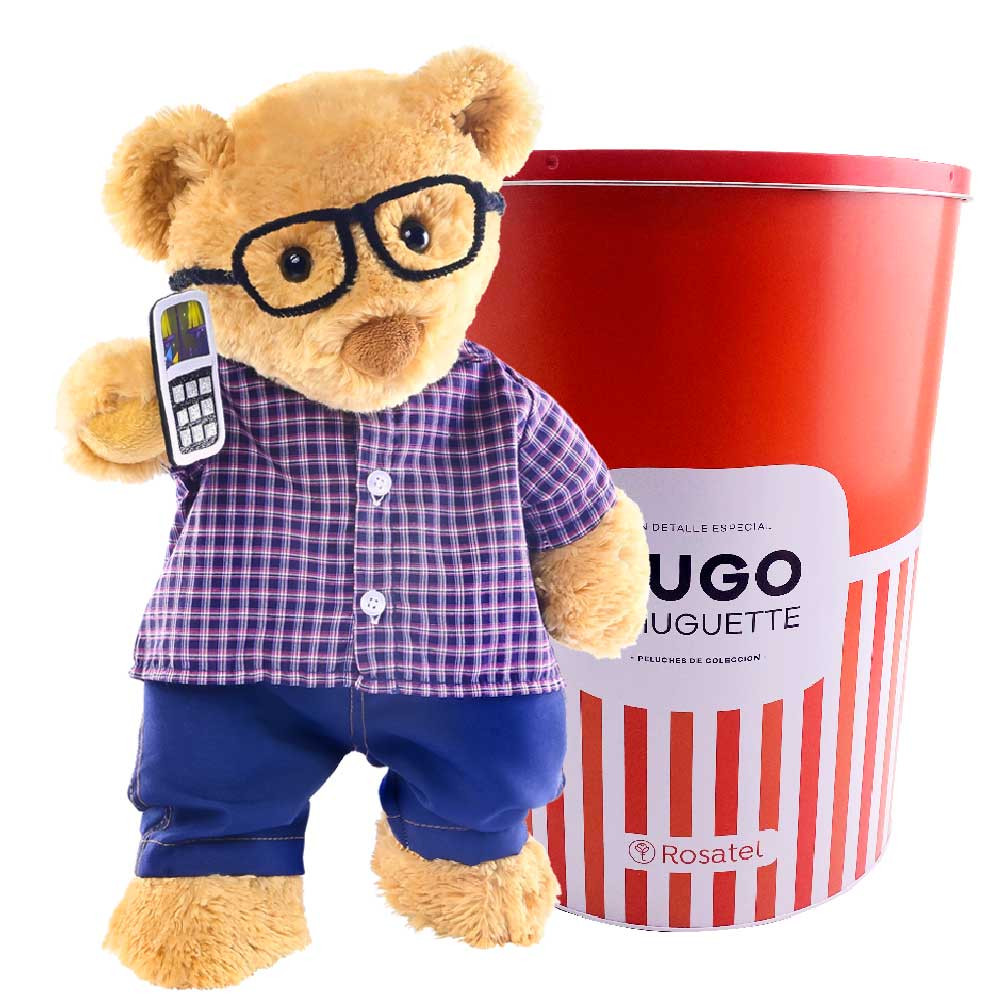 Peluche Hugo Call Phone Rosatel