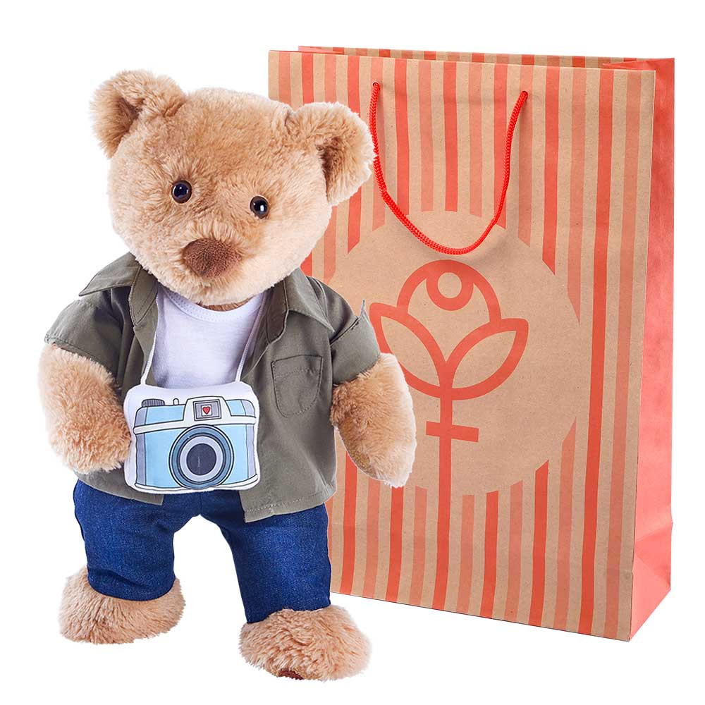 Peluche Hugo Fotógrafo en Bosla Rosatel
