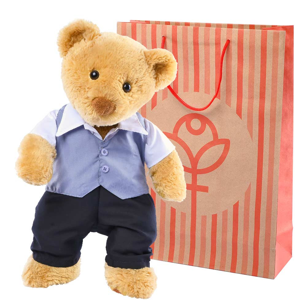 Peluche Hugo Elegante en Bolsa Rosatel