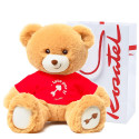 Peluche Hugo corazón late por ti Rosatel