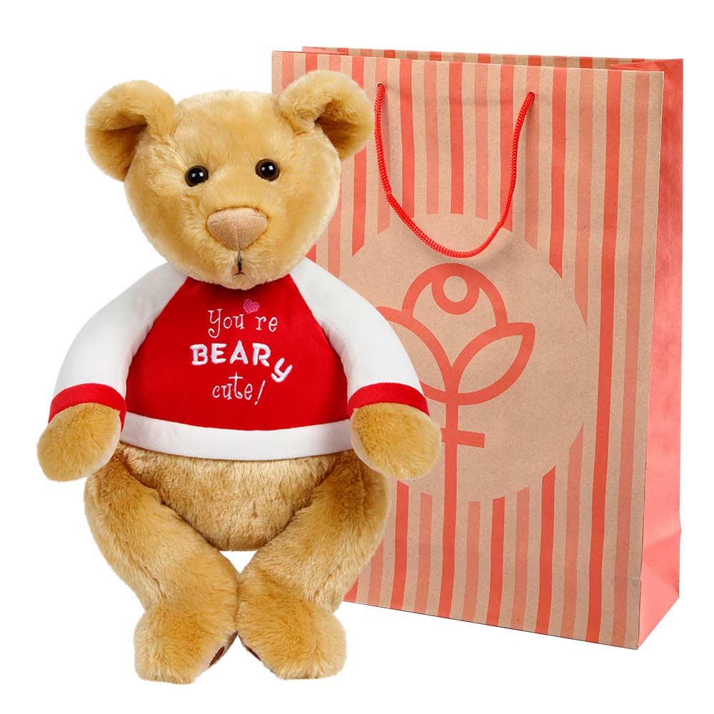 Peluche Hugo You're Beary Cute en Bolsa Rosatel
