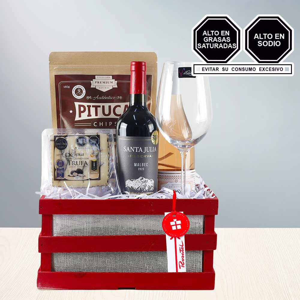 Compra online canasta delicatessen Santa Julia Rosatel