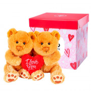 Pareja Hugos I Love You