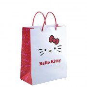 Bolsa Mediana Lazos Hello Kitty