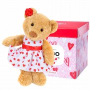Huguette con Vestido Corazones