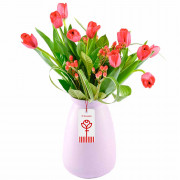 Arreglo Amor Tulipanes Rojos