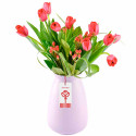 Arreglo Amor Tulipanes Rojos Rosatel