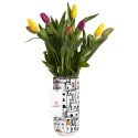 Cerámica con Diseño 10 Tulipanes