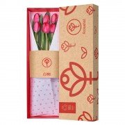 Caja 3R Natural con 6 Tulipanes