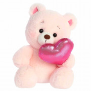 Osito Rosado con Corazón